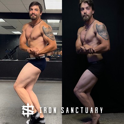 Iron Sanctuary client who got buff