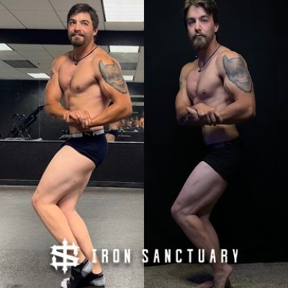 Iron Sanctuary client who got buff